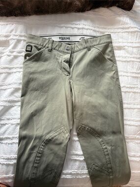 Equiline Women’s Olive Riding Breeches